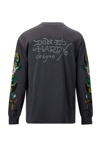Ed Hardy TRUE-TILL-SNAKE LONG SLEEVE - Långärmad tröja - black