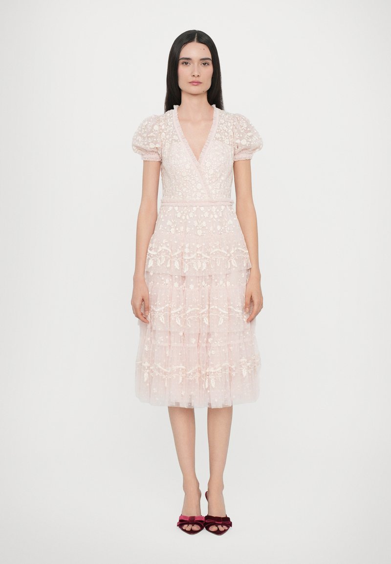 Needle & Thread LAYERED DRESS - Cocktail dress / Party dress - dusk pink/cream/nude - Zalando.co.uk Needle & Thread LAYERED DRESS - Cocktail dress / Party dress - dusk pink/cream/nude - Zalando.co.uk