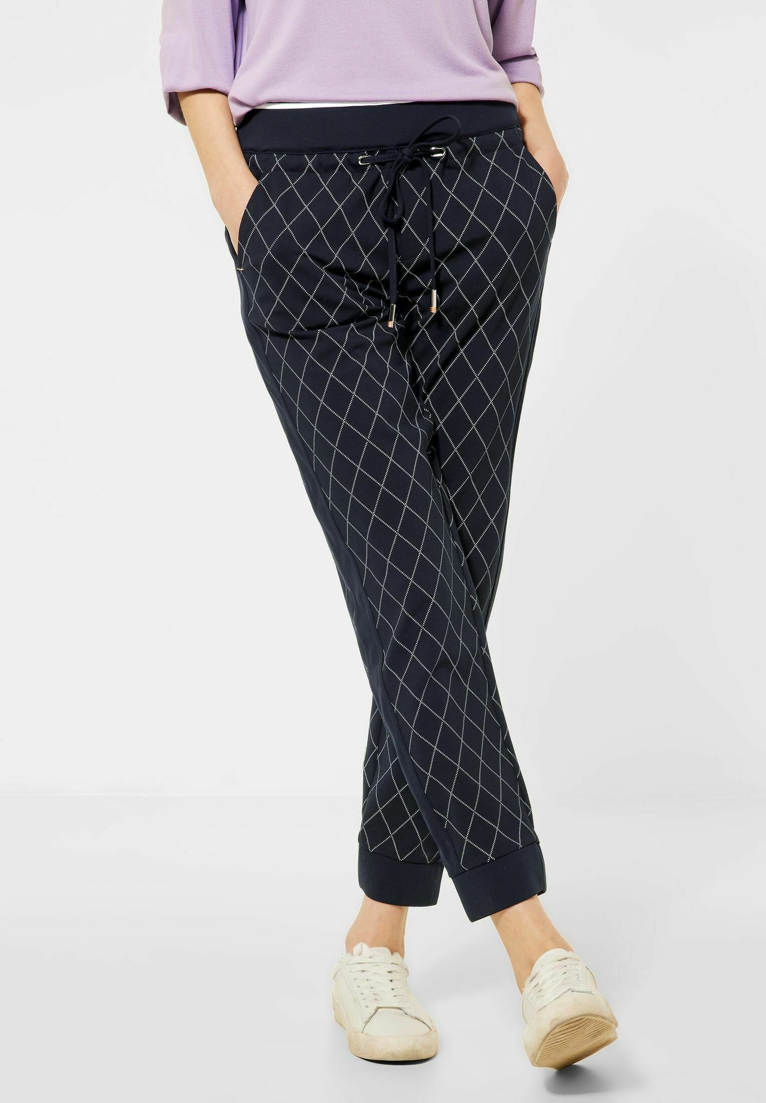 Street One Broek - blau/donkerblauw - Zalando.nl