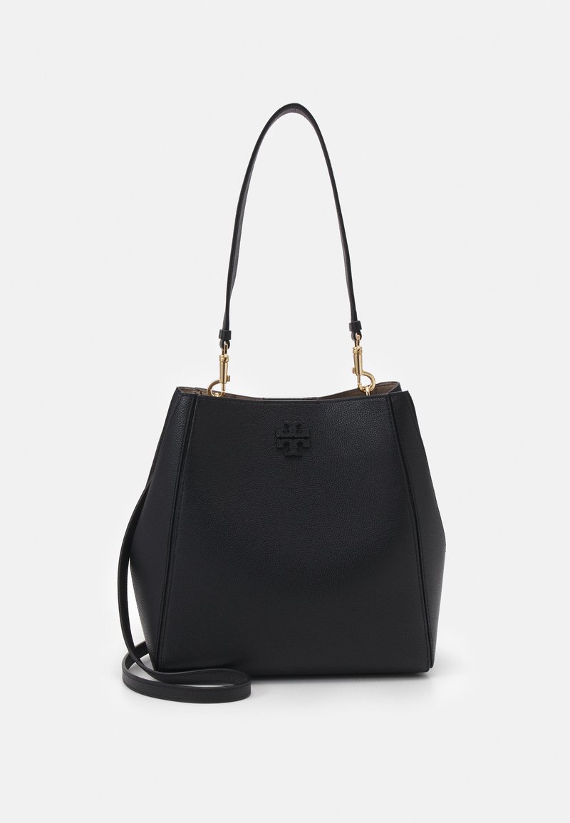 Tory Burch MCGRAW BUCKET BAG - Sac à main - black