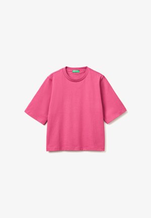 United Colors of Benetton, 100% BOXY FIT T-SHIRT.. - T-Shirt basic - pink