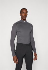 J.LINDEBERG Sports ELLO COMPRESSION TOP - Hosszú ujjú felső - asphalt