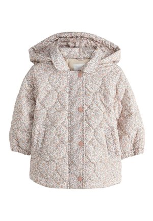 Next, REGULAR FIT - SHOWER RESISTANT PADDED COAT . - Vinterjakker - pink floral