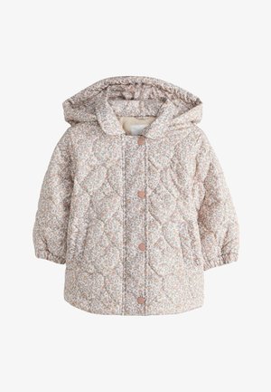 Next, REGULAR FIT - SHOWER RESISTANT PADDED COAT . - Talvejope - pink floral
