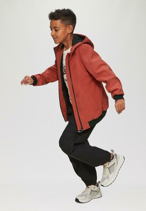 s.Oliver MET CAPUCHON - Übergangsjacke - rubinrot