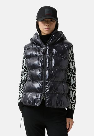 NAIMA - Waistcoat - black