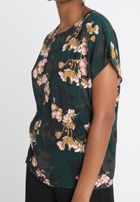 Object Bluse - dark green
