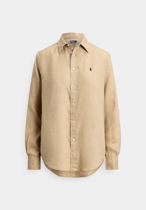 CLASSIC FIT LINEN SHIRT - Cămașă - coastal beige
