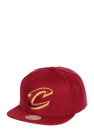 Mitchell & Ness CLEVELAND CAVALIERS NBA TEAM GROUND ORIGINAL FIT VERSTELLBARE SNAPBACK - Cap - rot