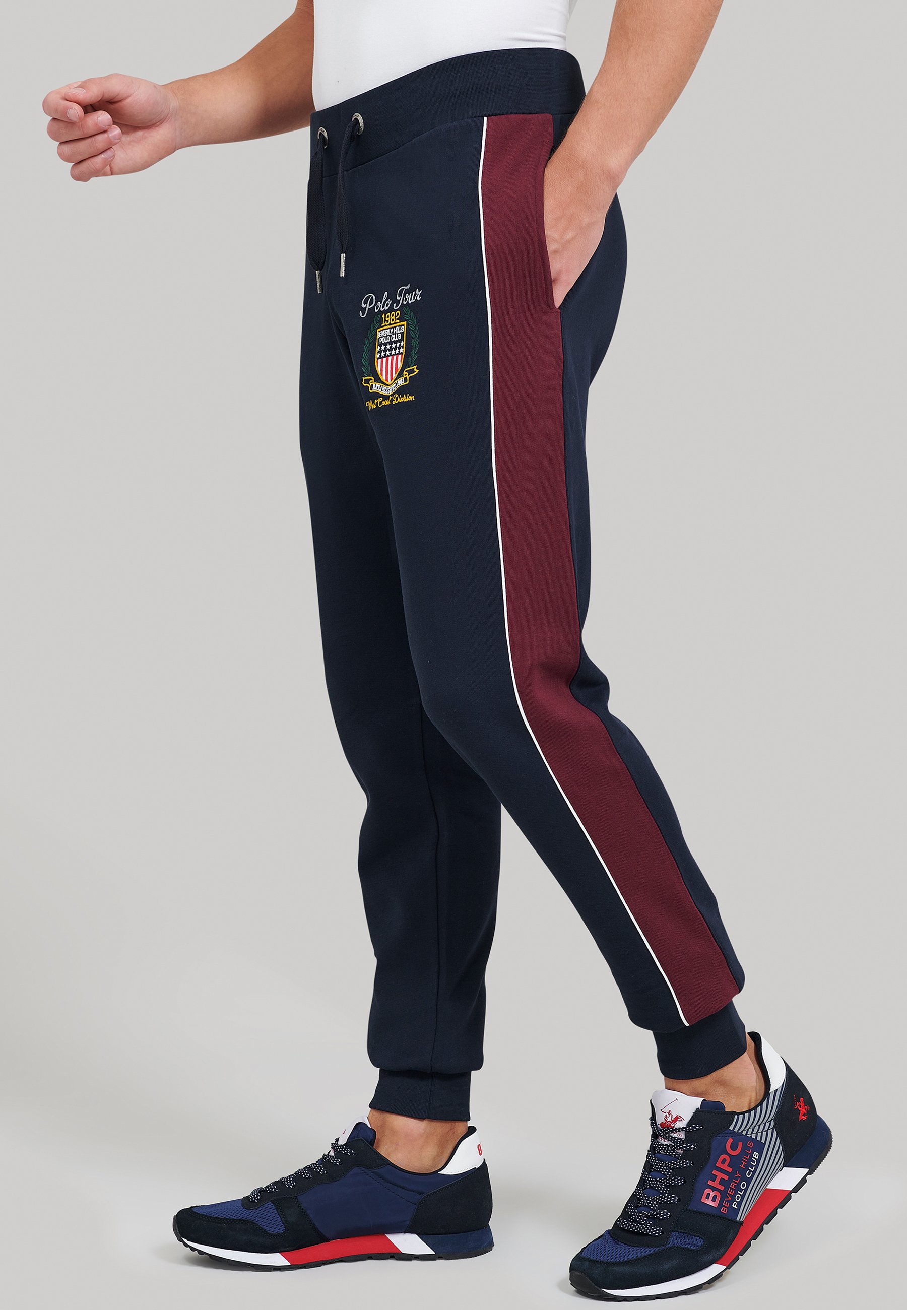 Beverly Hills Polo Club Pantalones deportivos - w blue/azul marino -  Zalando.es