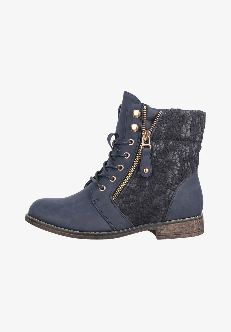 Elara HERBST - Stivaletti stringati - dunkelblau