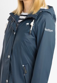 Schmuddelwedda Parka - blue-grey