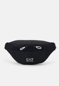 EA7 Emporio Armani TRAIN LOGO SERIES WAISTBAG UNISEX - Bum bag - nero
