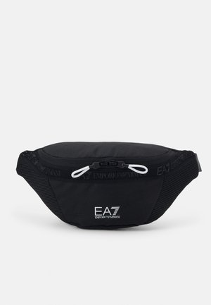 EA7 Emporio Armani TRAIN LOGO SERIES WAISTBAG UNISEX - Borsetă - nero