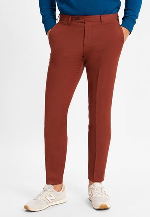 FINSHLEY & HARDING LONDON HOXDON - Stoffhose - terra