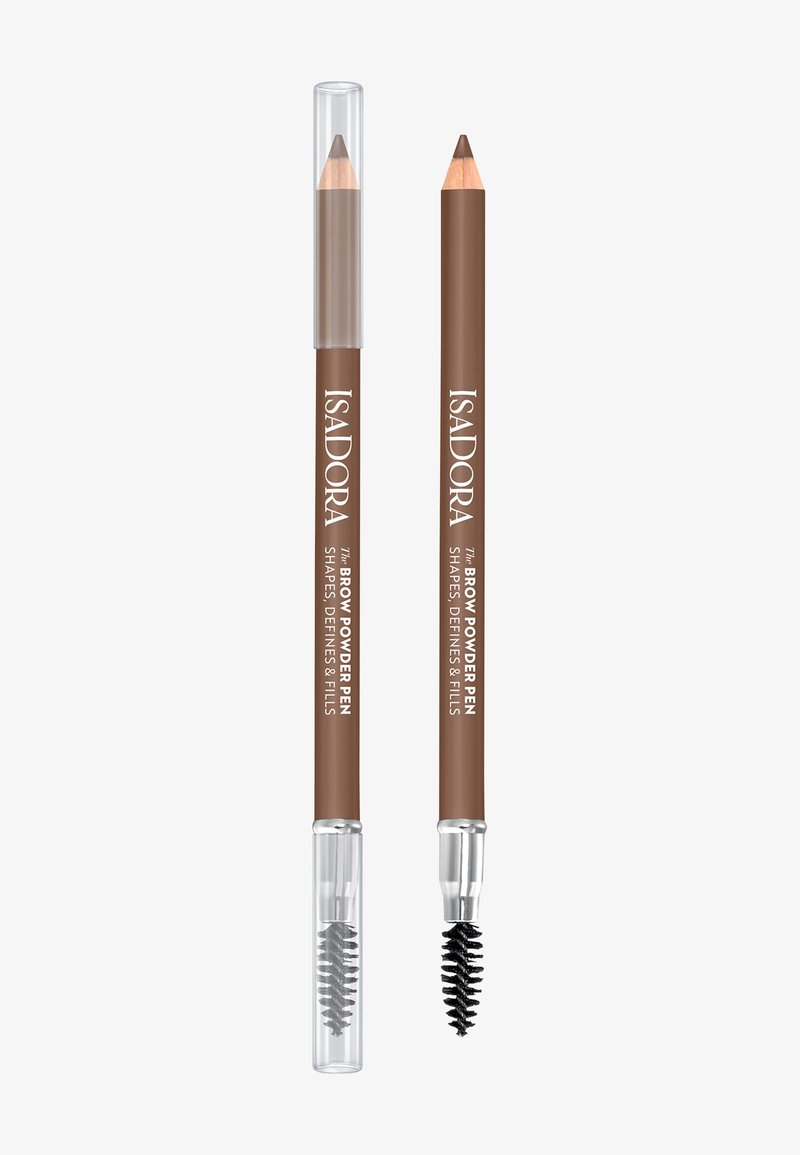 IsaDora - THE BROW POWDER PEN, SHAPES, DEFINES & FILLS - Crayon sourciles - light brown 04, Agrandir