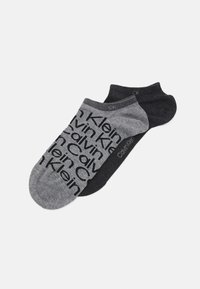 Calvin Klein Underwear - SNEAKER ALL OVER PRINT 2 PACK - Sportske čarape - mid grey Minijatura 1