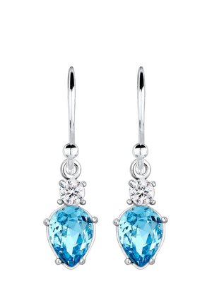 SPARKLING VBASIC DROP - MIT KRISTALLEN VON SWAROVSKI® - Ohrringe - silberfarben