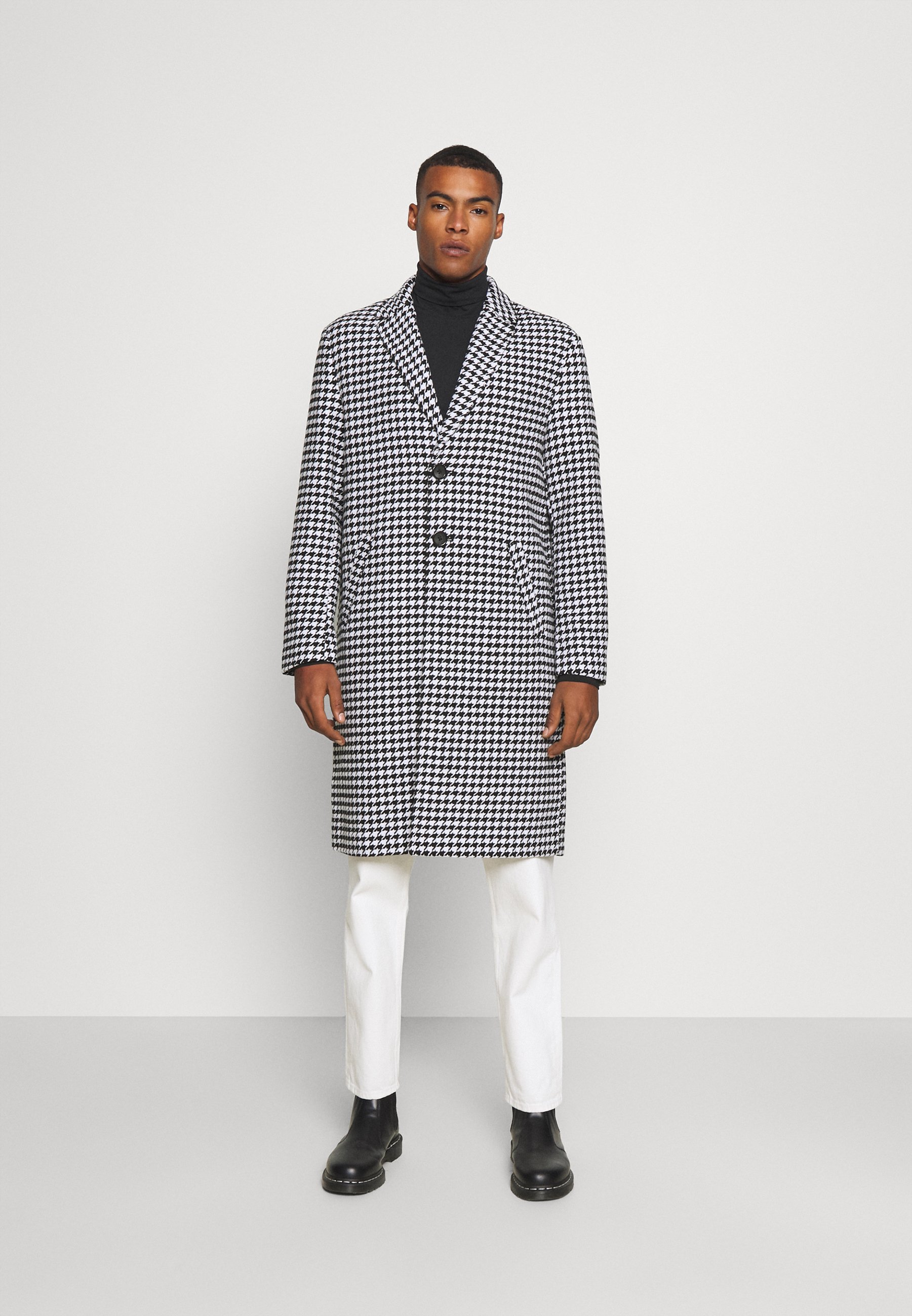 houndstooth coat uk