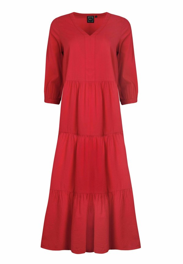 Day dress - crimson2