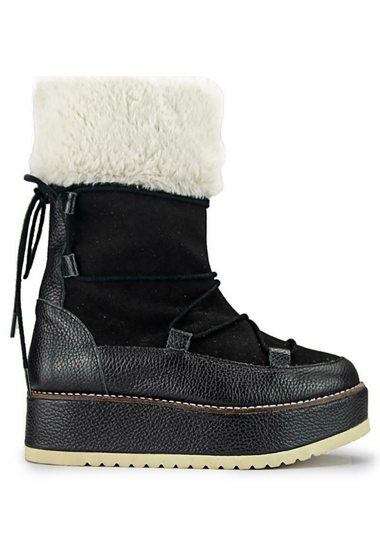 POPA ABADIAS - Botas para la nieve - black/negro - Zalando.es