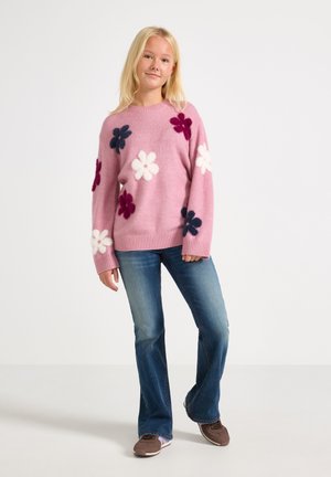 Lindex, LINDEX FINE-KNIT JUMPER LINDEX - Trui - dusty lilac