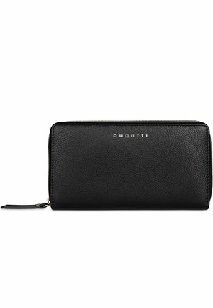 bugatti EMILIA GELDBÖRSE RFID SCHUTZ LEDER 19 CM - Portefeuille - schwarz