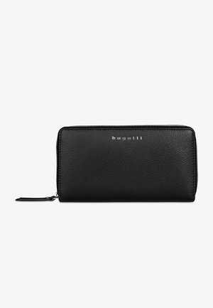 bugatti EMILIA GELDBÖRSE RFID SCHUTZ LEDER 19 CM - Portefeuille - schwarz