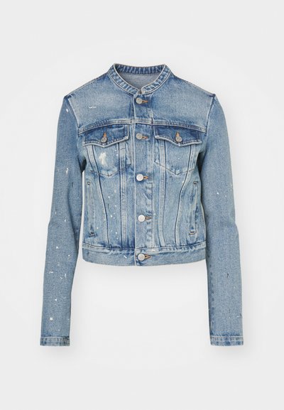 MM6 Maison Margiela SPORTSJACKET - Τζιν μπουφάν - light blue