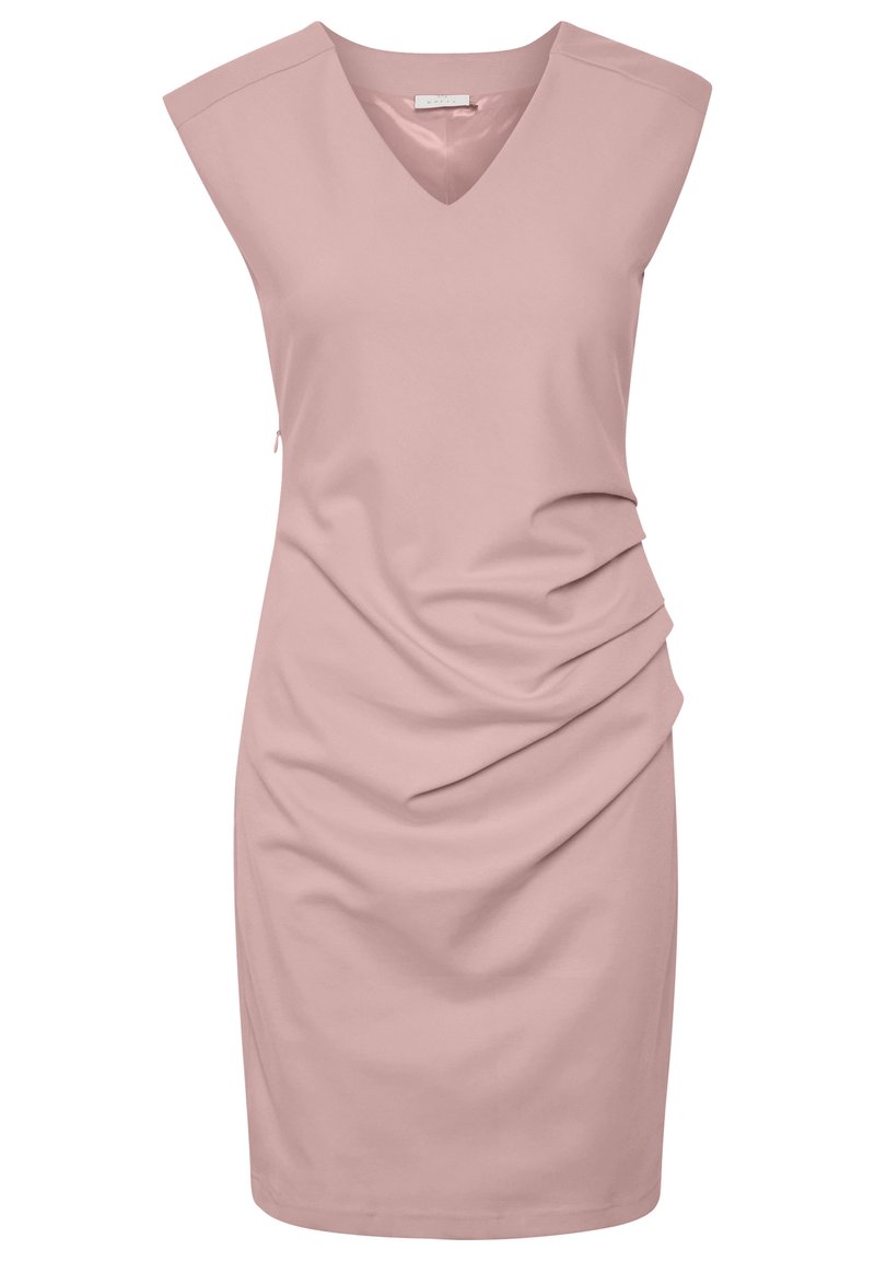 Kaffe Jerseyjurk donkerroze