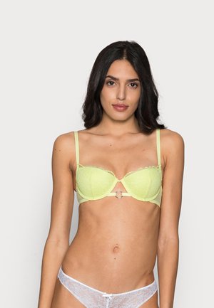 Push-up bra - yellow
