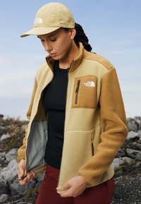 The North Face YUMIORI FULL ZIP - Flīsa jaka - utility brown/khaki stone