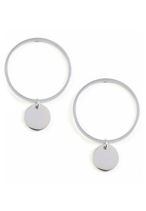 RUNDE KREIS CREOLEN - Boucles d'oreilles - silberfarben