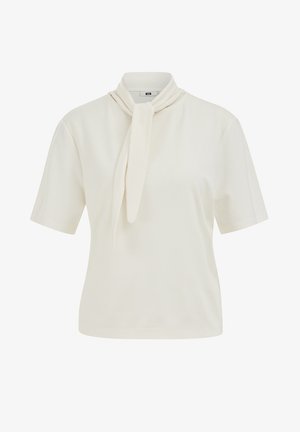 WE Fashion, T-shirt basique - off-white