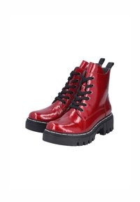 Rieker Bottines à plateau - rot