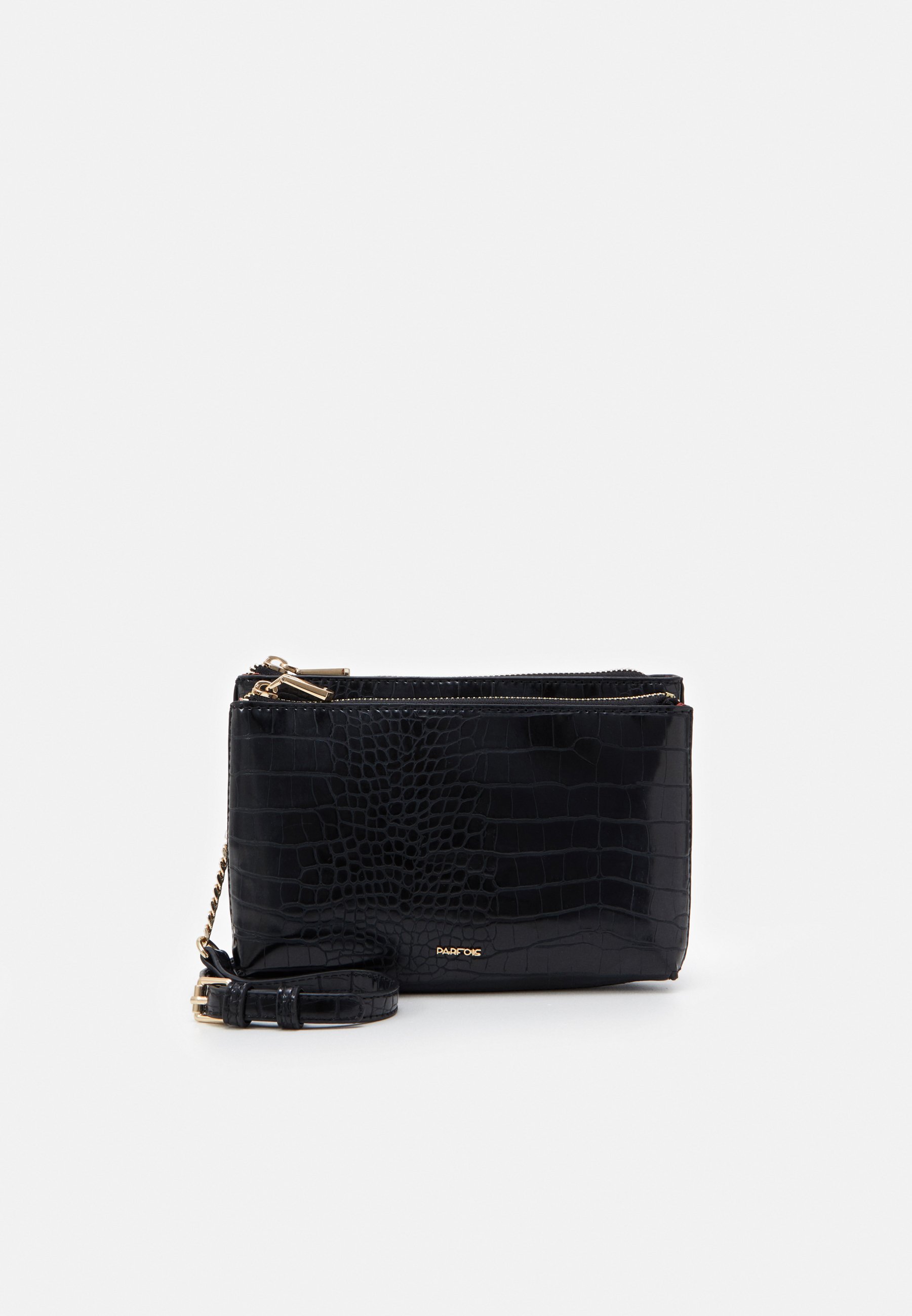 PARFOIS CROSSBODY BAG PEONY Skulderveske blacksvart PARFOIS CROSSBODY BAG PEONY Skulderveske blacksvart