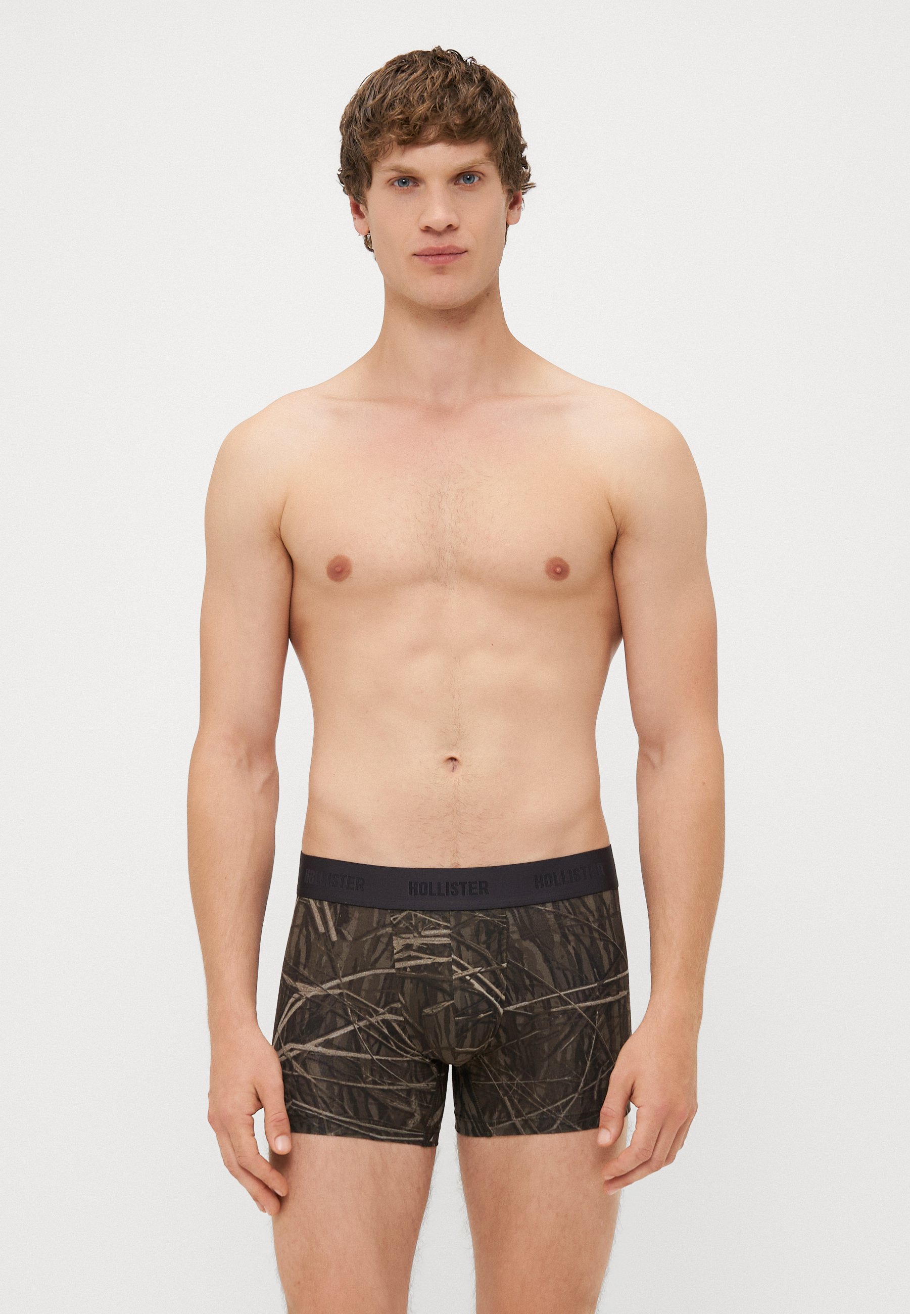 JACK & JONES Jacash Solid Trunks, Confezione Da 5 Boxer Uomo, Tinta Unita, Cotone Ed Elastan, Vestibilità Normale
