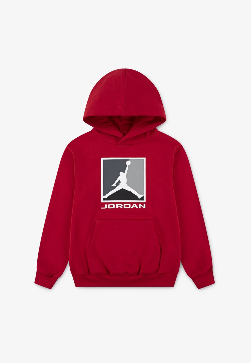Jordan BASELINE - Mikina s kapucňou - gym red