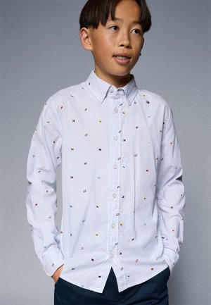 ALL OVER FLAG PRINTED - Hemd - breezy blue