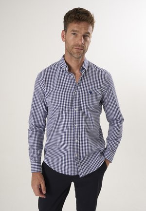 PLAID LONG SLEEVE  - Hemd - dark blue