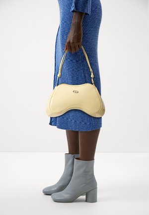 Diesel PLAY SHOULDER - Handbag - hellgelb
