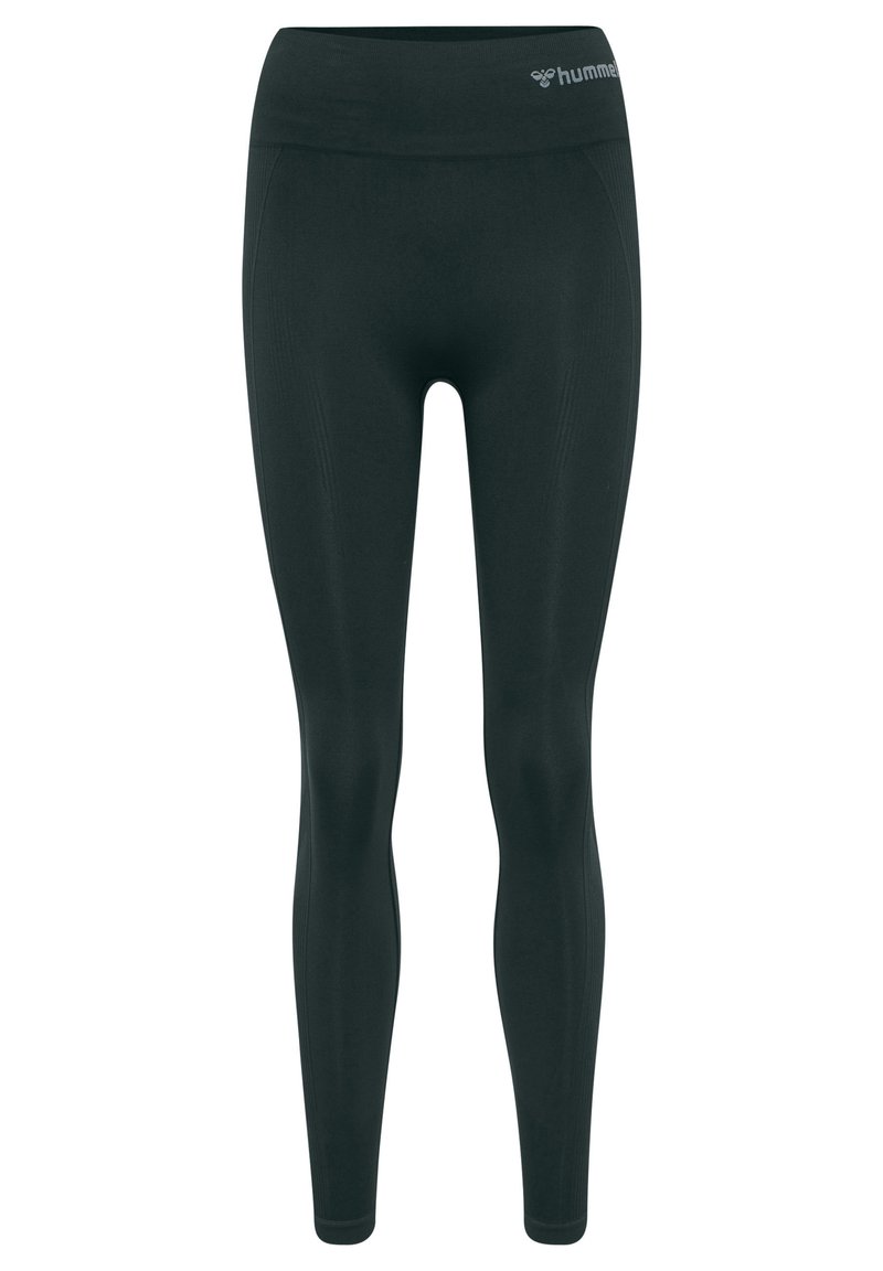 Hummel TIF SEAMLESS HIGH WAIST  - Tights - darkest spruce