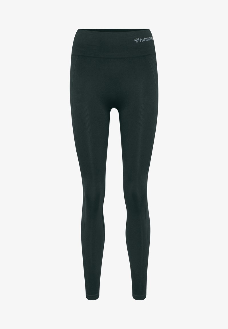 Hummel TIF SEAMLESS HIGH WAIST - Tights - darkest spruce