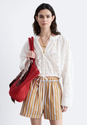 & OTHER STORIES, & OTHER STORIES LACE BLOUSE - Blouse - white