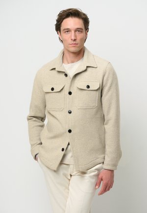 PROFUOMO OVERSHIRT - Summer jacket - light sand