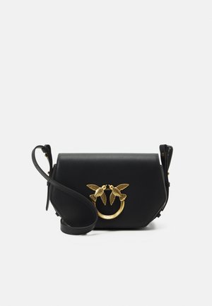 Pinko LOVE CLICK EXAGON MINI - Borsa a tracolla - black