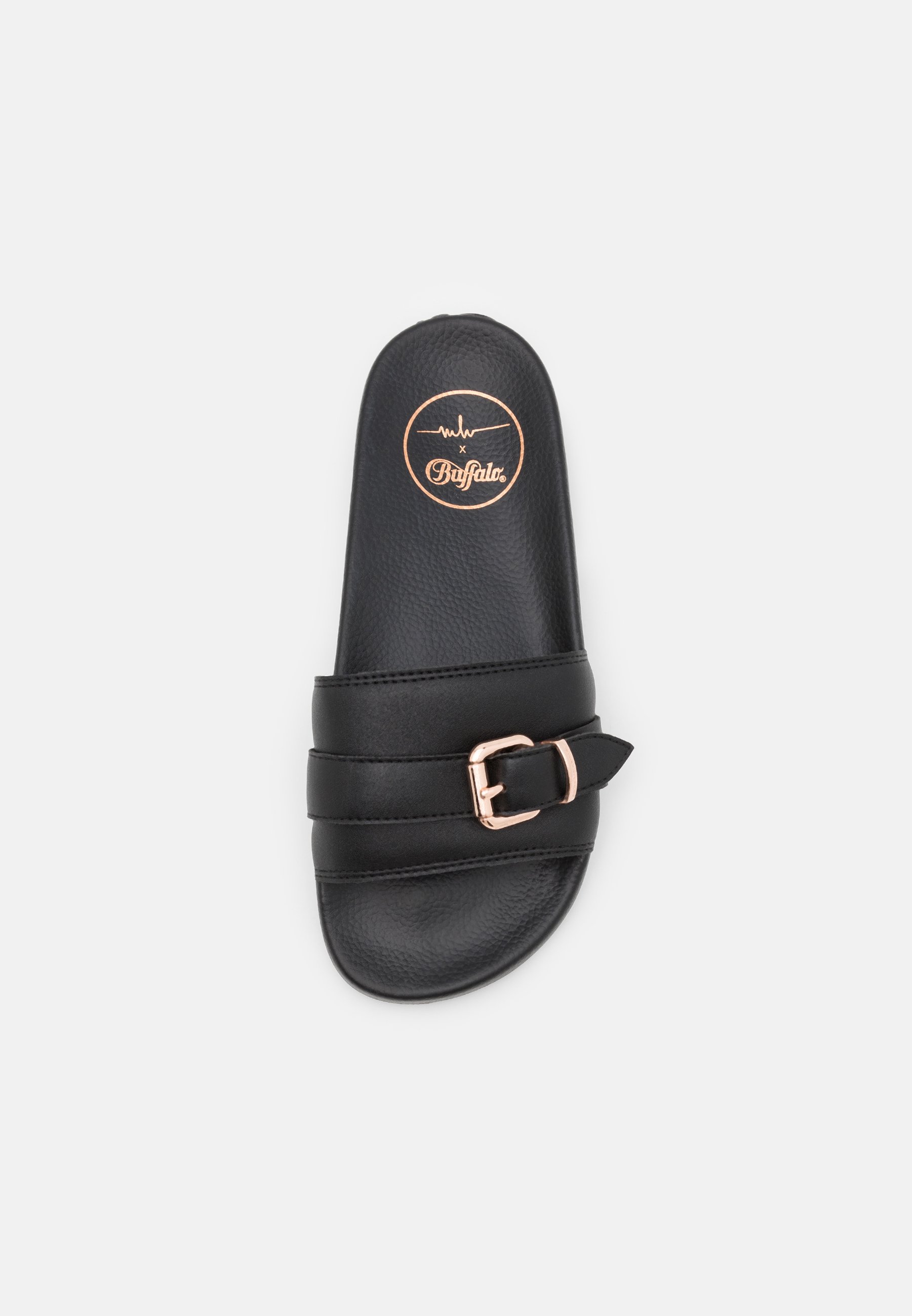 Buffalo MARINA HOERMANSEDER X BUFFALO POOLY VEGAN - Chanclas de baño -  black/negro - Zalando.es