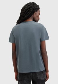 AllSaints BODEGA SS CREW - Camiseta básica - blue