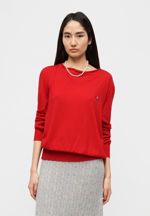 PAMELA JUMPER - Svetrík - red