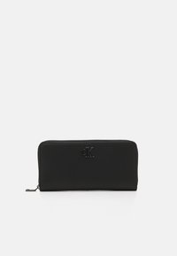 Calvin Klein Jeans MINIMAL MONOGRAM ZIP AROUND - Portafoglio - black